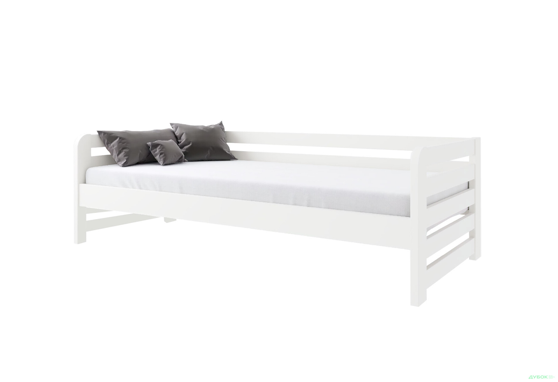 Изображение 1 - Кровать Arbor Drev Немо 80х190, сосна, белый