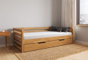 Зображення 4 - Ліжко Arbor Drev Немо 90х200 (без шухляд), сосна, горіх