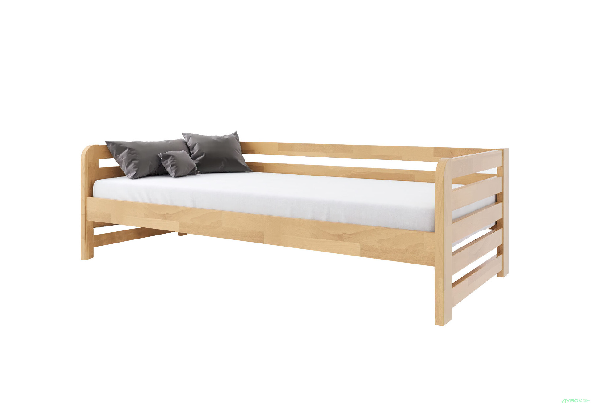 Зображення 1 - Ліжко Arbor Drev Немо 90х200 (без шухляд), сосна, горіх