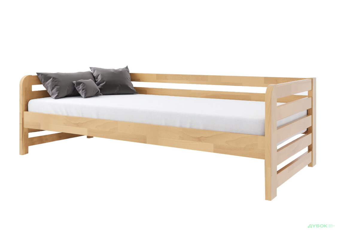 Ліжко Arbor Drev Немо 90х200 (без шухляд), сосна, горіх