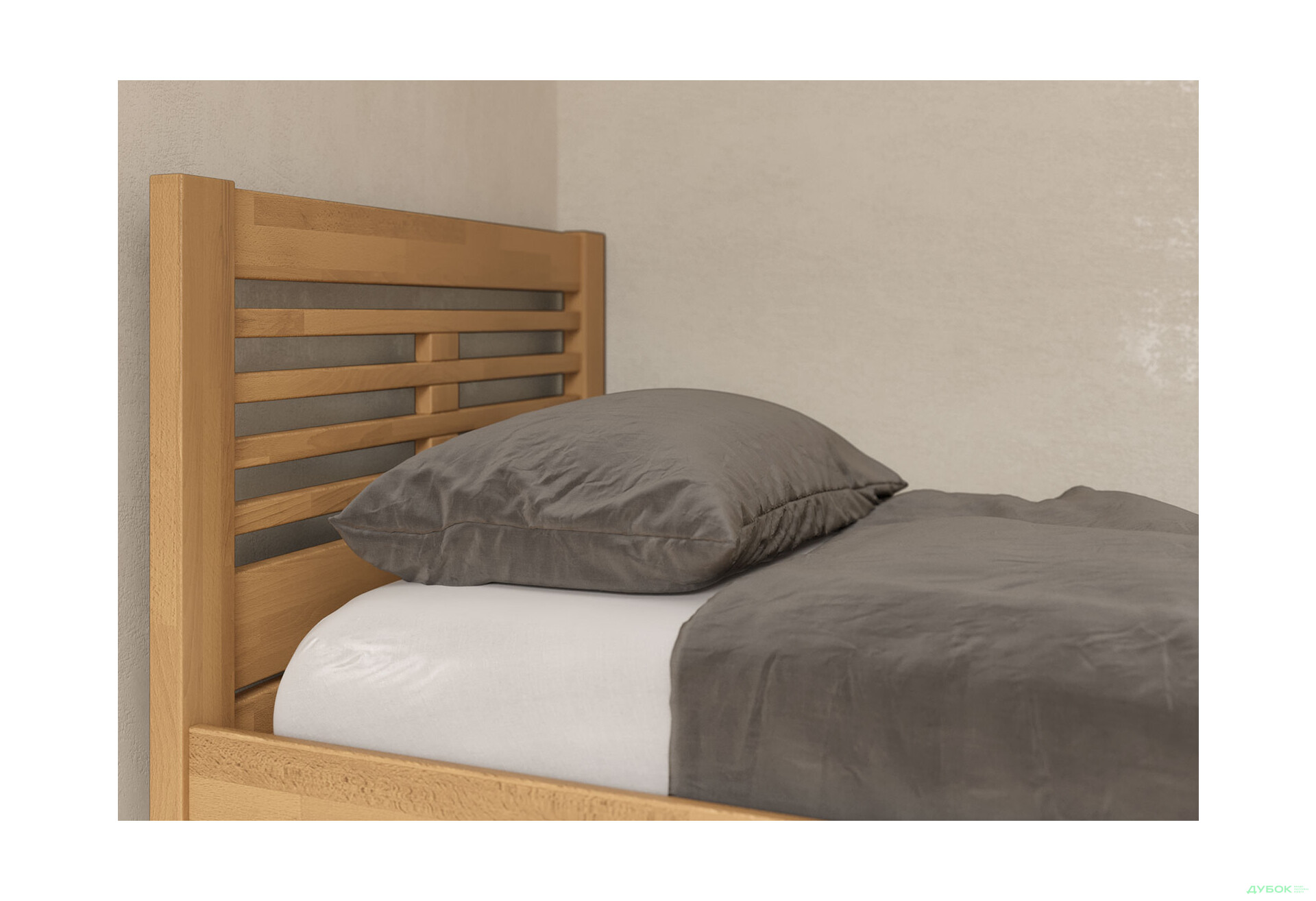 Зображення 4 - Ліжко Arbor Drev Шопен 90х200, бук, горіх