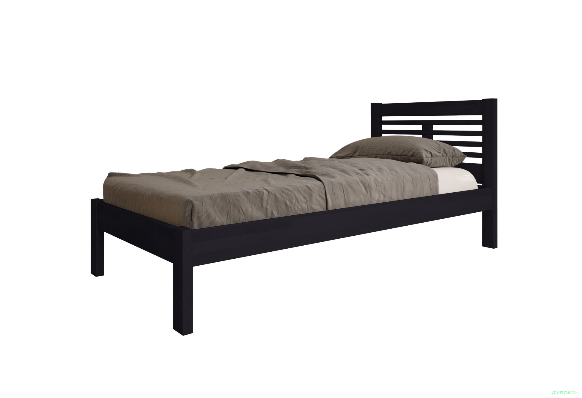 Ліжко Arbor Drev Шопен 90х200, сосна, венге магія - Зображення 1 Зображення 1 - Ліжко Arbor Drev Шопен 90х200, сосна, венге магія