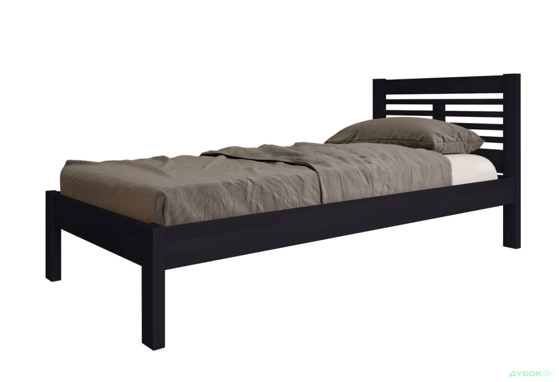 Ліжко Arbor Drev Шопен 90х200, сосна, венге магія - Зображення 1 Зображення 1 - Ліжко Arbor Drev Шопен 90х200, сосна, венге магія