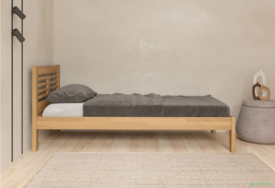 Зображення 3 - Ліжко Arbor Drev Шопен 90х190, бук, горіх