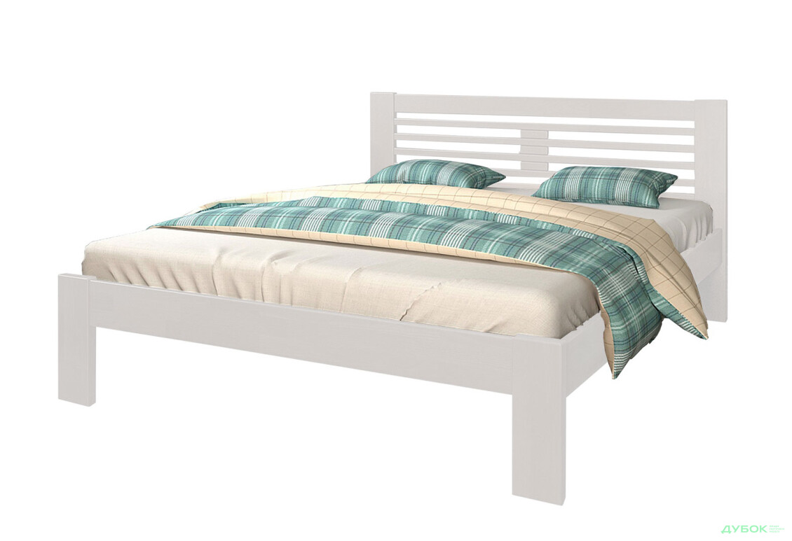 Ліжко Arbor Drev Шопен 120х200, бук, білий - Зображення 3 Зображення 3 - Ліжко Arbor Drev Шопен 120х200, бук, білий