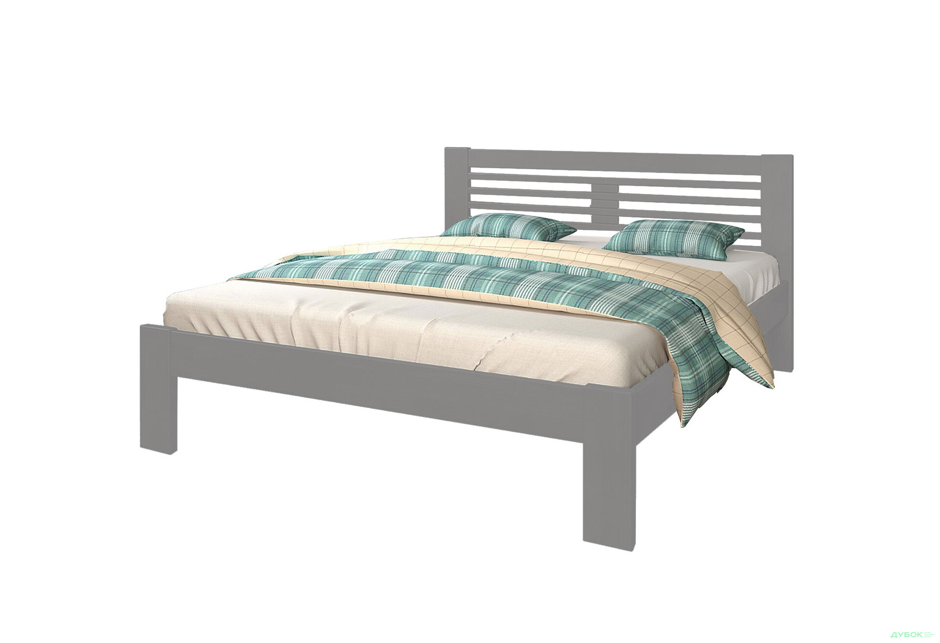 Зображення 1 - Ліжко Arbor Drev Шопен 120х190, бук, сірий