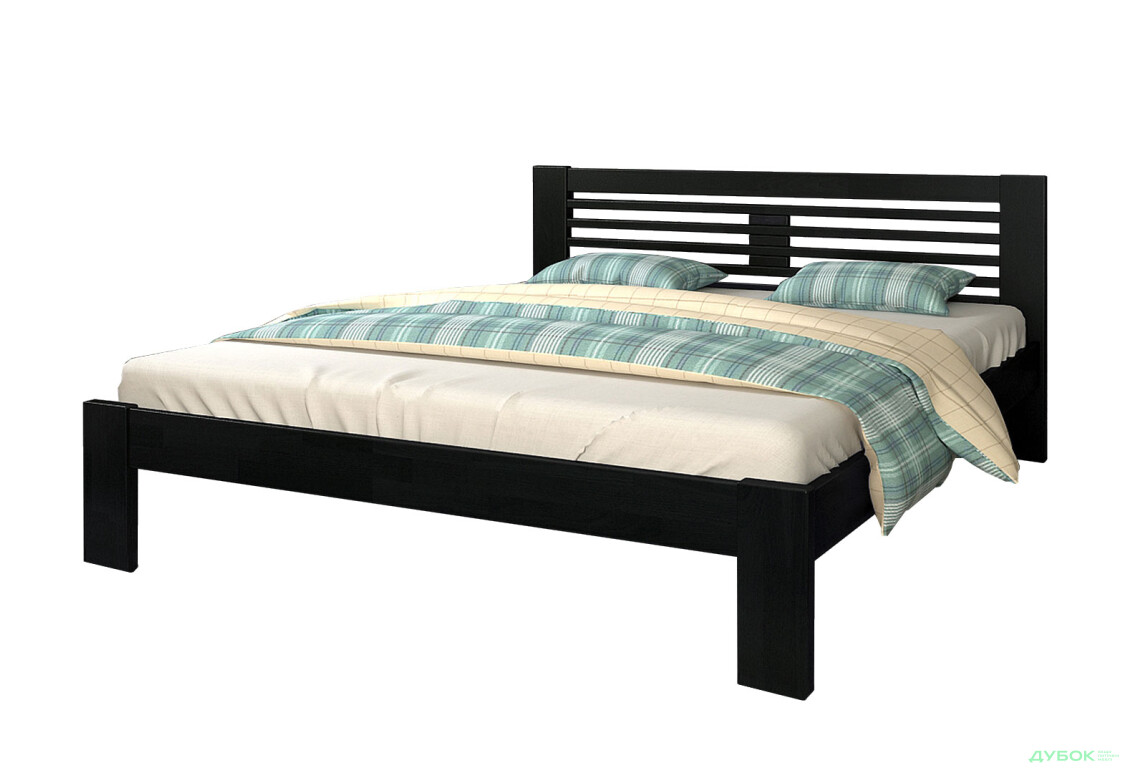 Ліжко Arbor Drev Шопен 140х190, сосна, венге магія - Зображення 1 Зображення 1 - Ліжко Arbor Drev Шопен 140х190, сосна, венге магія