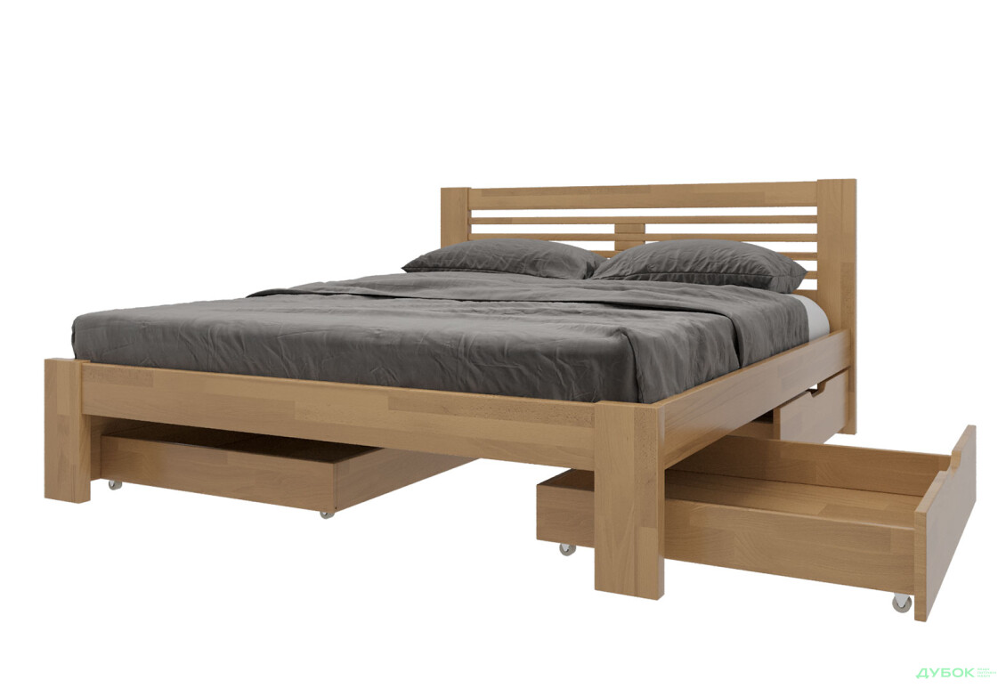 Зображення 6 - Ліжко Arbor Drev Шопен 160х200, сосна, горіх