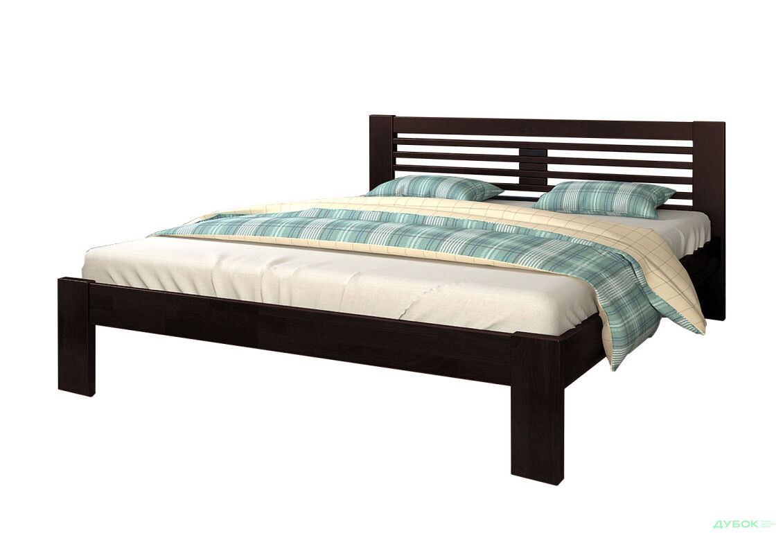 Ліжко Arbor Drev Шопен 180х200, бук, венге