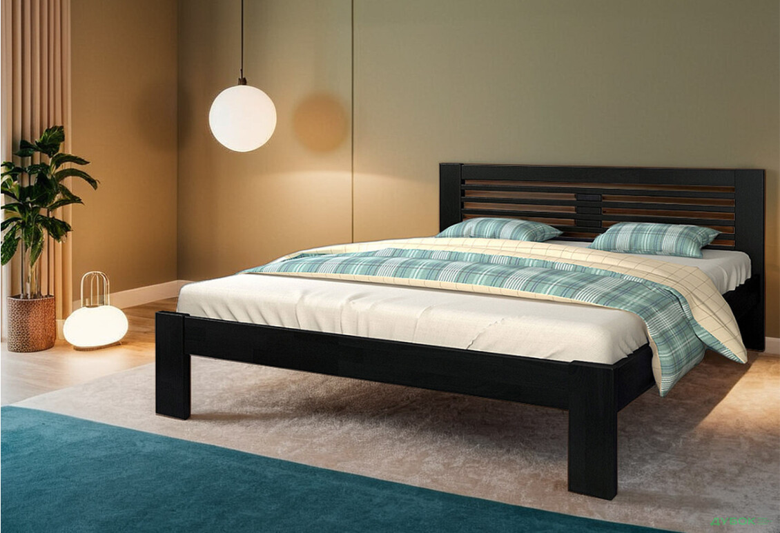 Зображення 2 - Ліжко Arbor Drev Шопен 180х200, бук, венге магія