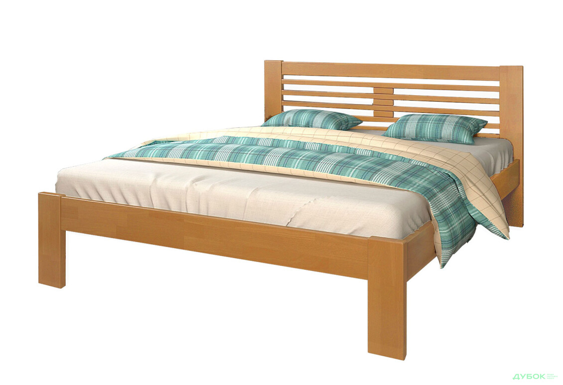 Ліжко Arbor Drev Шопен 180х200, бук, вільха
