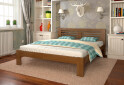 Ліжко Arbor Drev Шопен 180х200, бук, горіх - Зображення 2 Зображення 2 - Ліжко Arbor Drev Шопен 180х200, бук, горіх
