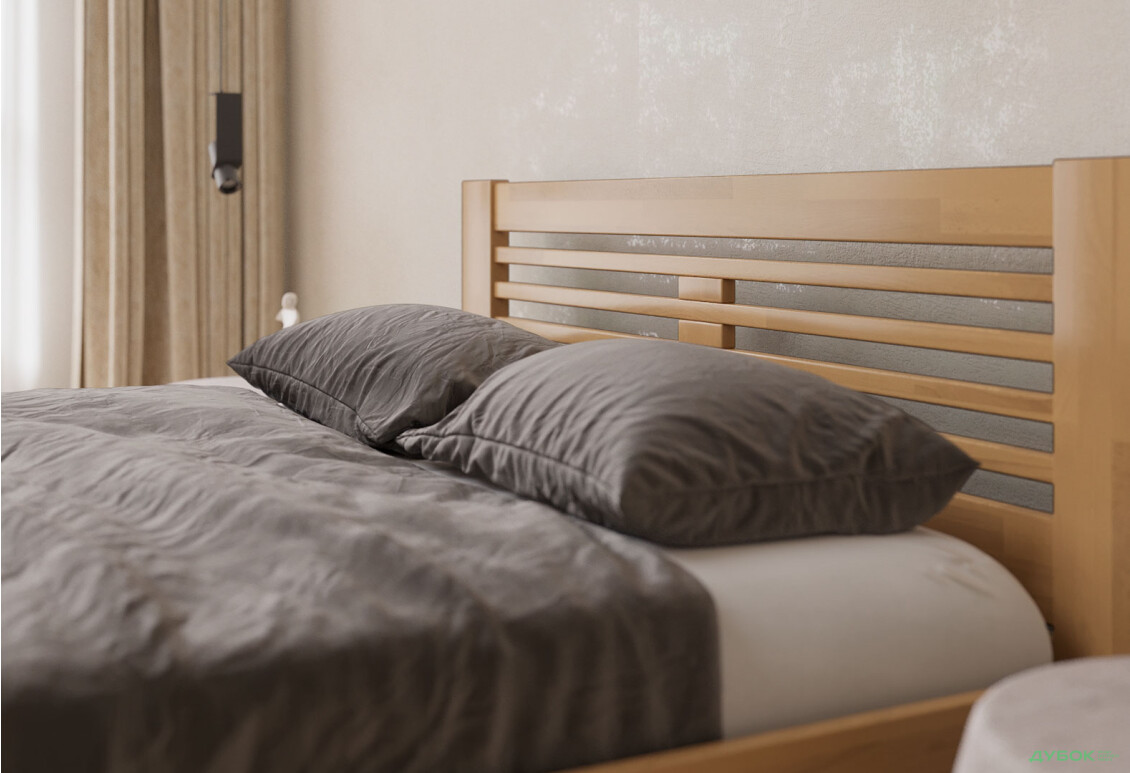 Ліжко Arbor Drev Шопен 180х200, бук, горіх - Зображення 3 Зображення 3 - Ліжко Arbor Drev Шопен 180х200, бук, горіх