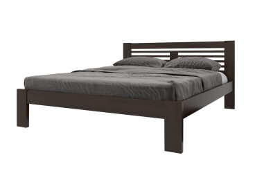 Ліжко Arbor Drev Шопен 180х200, сосна, темний горіх