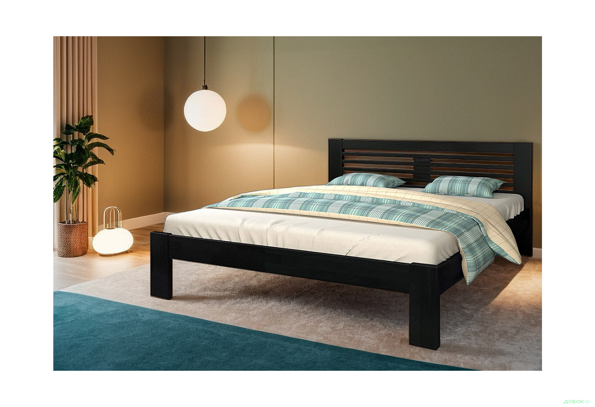 Ліжко Arbor Drev Шопен 180х190, сосна, венге магія - Зображення 2 Зображення 2 - Ліжко Arbor Drev Шопен 180х190, сосна, венге магія