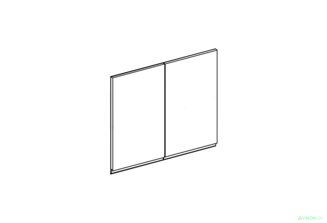 Фасад В 80 Тіна Світ Меблів - Зображення 1 Зображення 1 - Фасад В 80 Тіна Світ Меблів