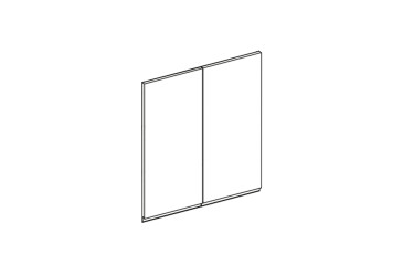 Фасад В 80 (h-920) Тіна