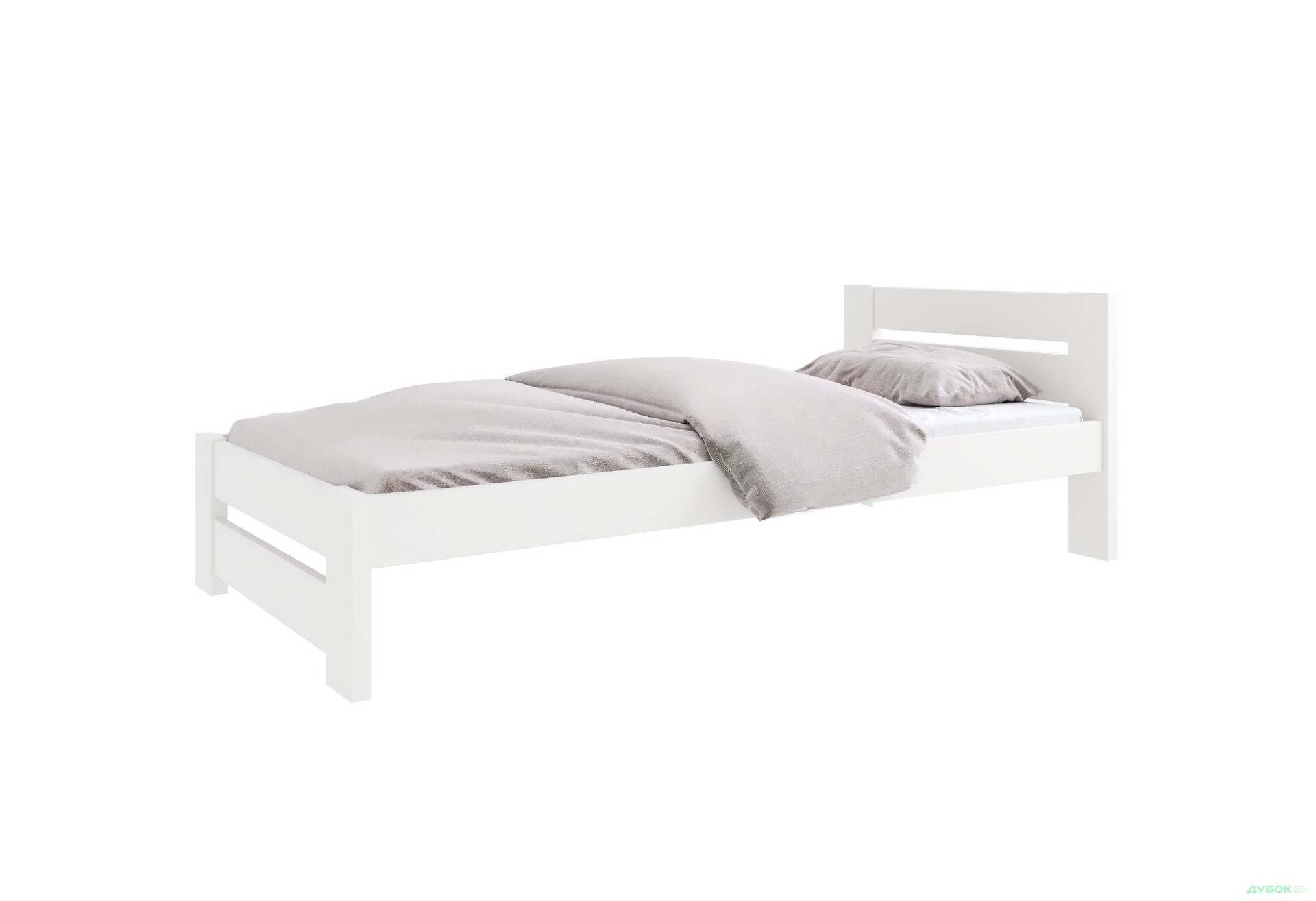 Изображение 1 - Кровать Arbor Drev Симфония 90х200, бук, белый