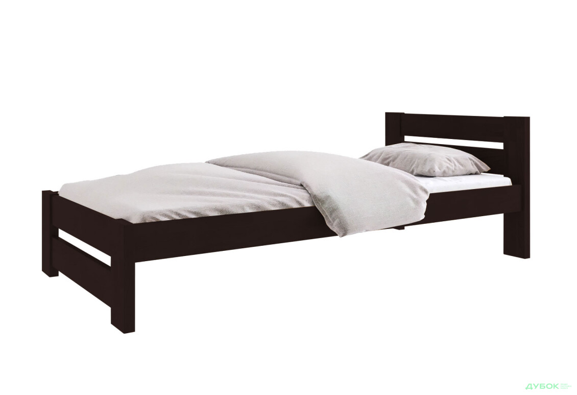 Ліжко Arbor Drev Симфонія 90х200, бук, венге - Зображення 1 Зображення 1 - Ліжко Arbor Drev Симфонія 90х200, бук, венге