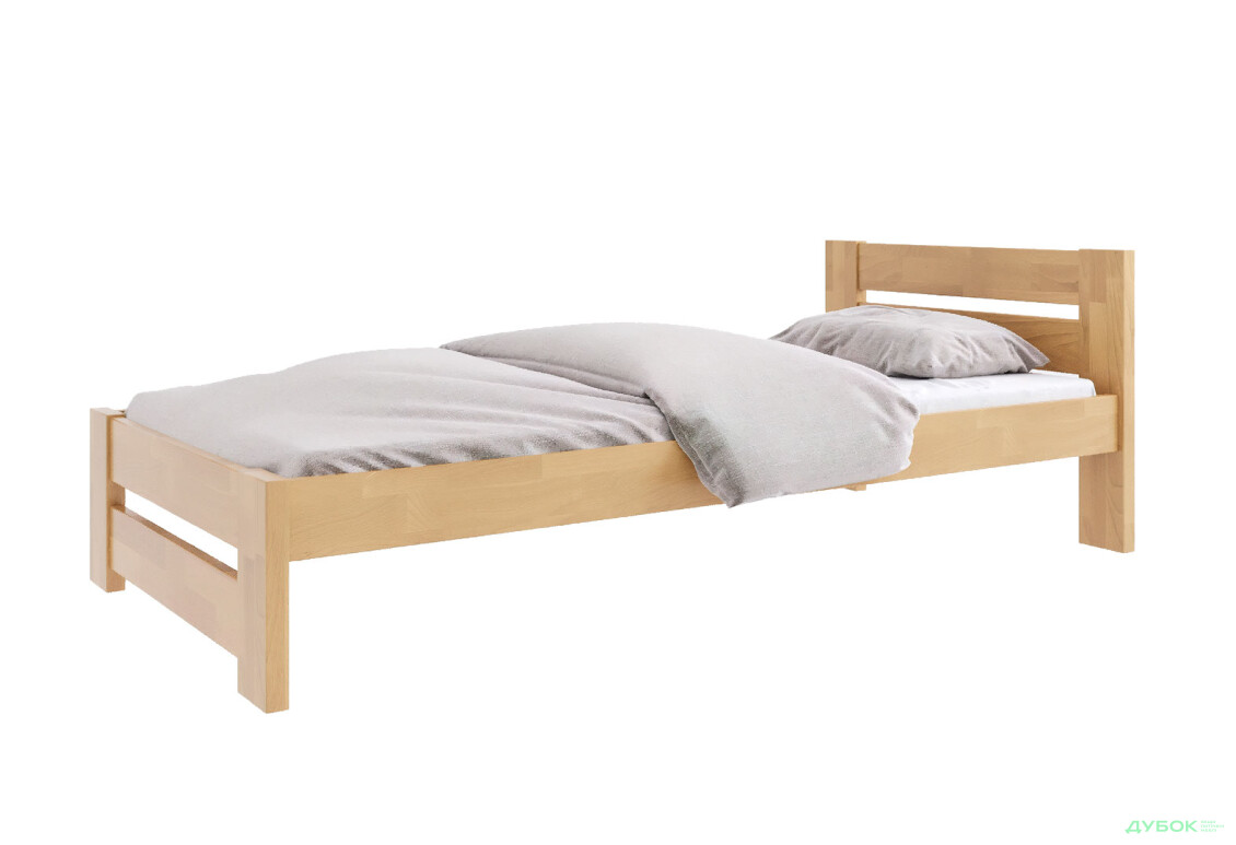 Ліжко Arbor Drev Симфонія 90х200, бук, горіх