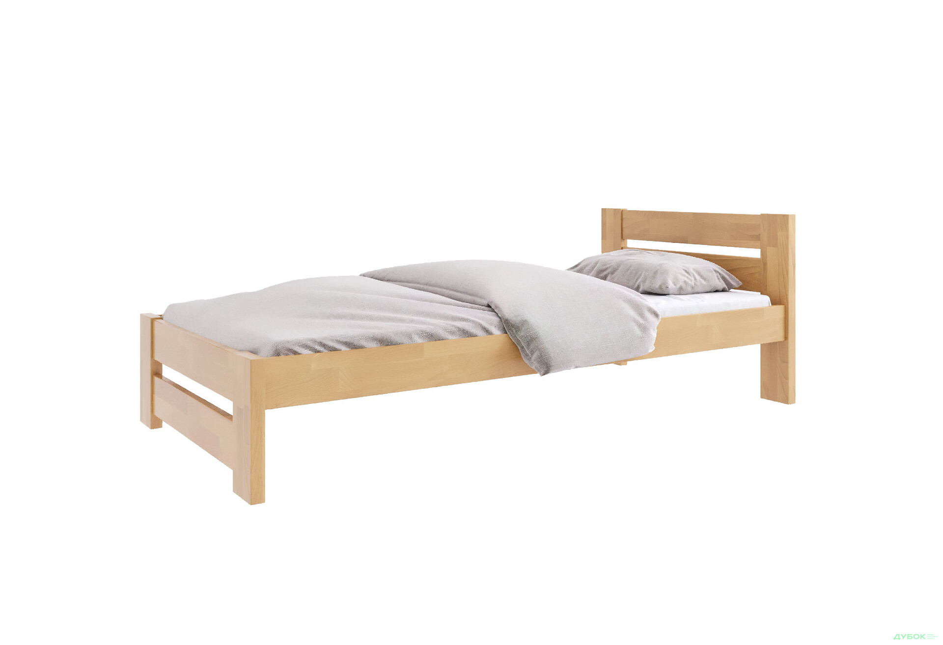 Кровать Arbor Drev Симфония 90х200, сосна, орех - Изображение 1 Изображение 1 - Кровать Arbor Drev Симфония 90х200, сосна, орех