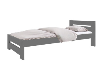 Ліжко Arbor Drev Симфонія 90х200, сосна, сірий