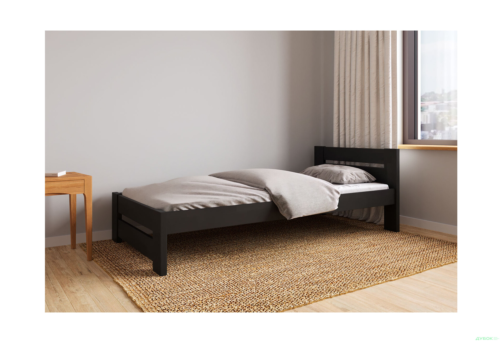 Ліжко Arbor Drev Симфонія 90х190, бук, венге магія - Зображення 2 Зображення 2 - Ліжко Arbor Drev Симфонія 90х190, бук, венге магія