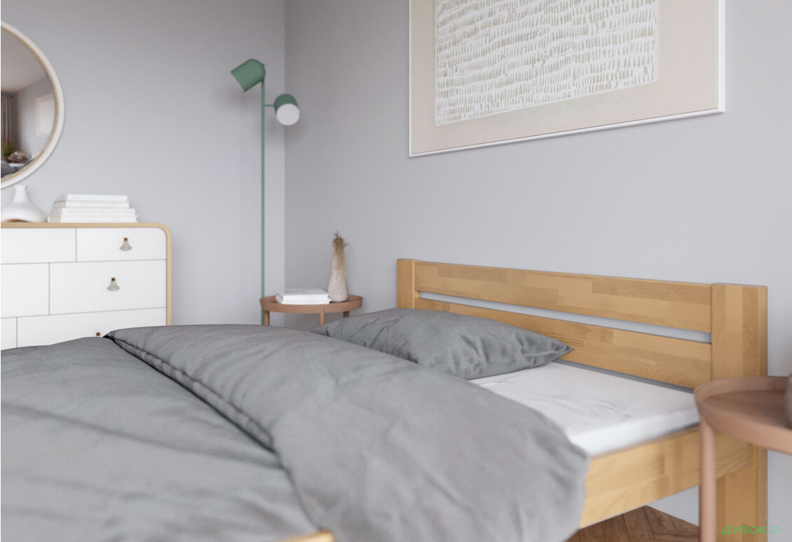 Ліжко Arbor Drev Симфонія 120х200, бук, горіх - Зображення 5 Зображення 5 - Ліжко Arbor Drev Симфонія 120х200, бук, горіх