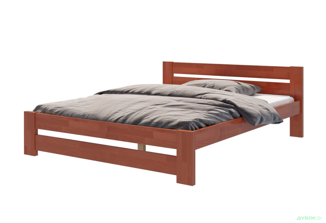 Ліжко Arbor Drev Симфонія 120х200, бук, яблуня локарно