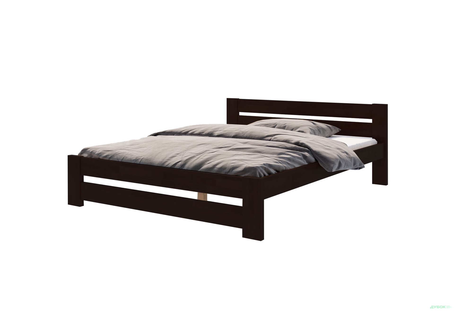 Изображение 1 - Кровать Arbor Drev Симфония 140х200, сосна, венге