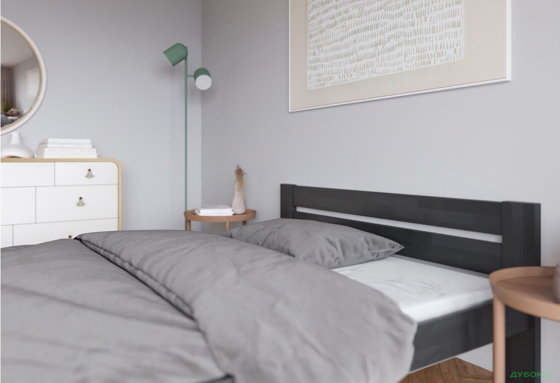 Зображення 7 - Ліжко Arbor Drev Симфонія 160х200, бук, венге магія