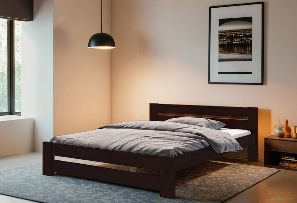 Изображение 2 - Кровать Arbor Drev Симфония 180х200, сосна, венге