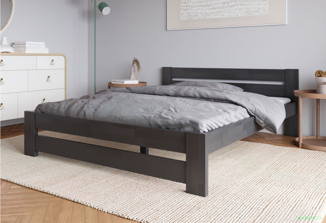 Ліжко Arbor Drev Симфонія 180х190, сосна, венге магія - Зображення 2 Зображення 2 - Ліжко Arbor Drev Симфонія 180х190, сосна, венге магія