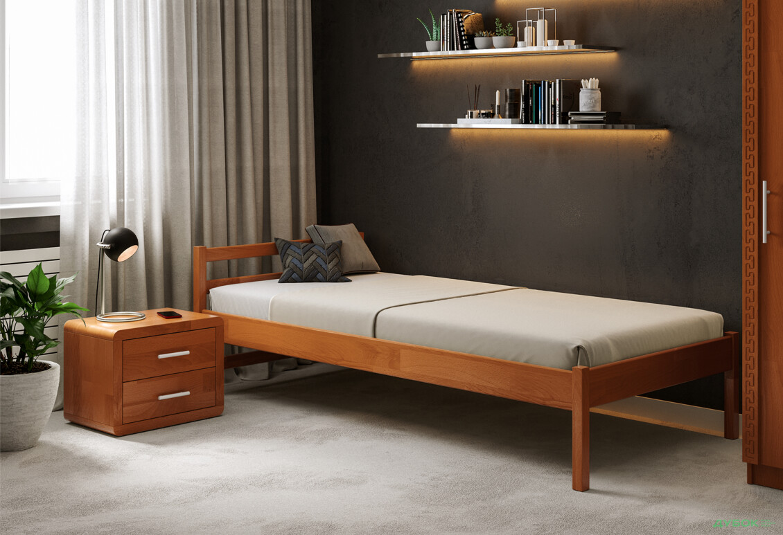 Изображение 2 - Кровать Arbor Drev Соня сосна 80х190, яблоня локарно