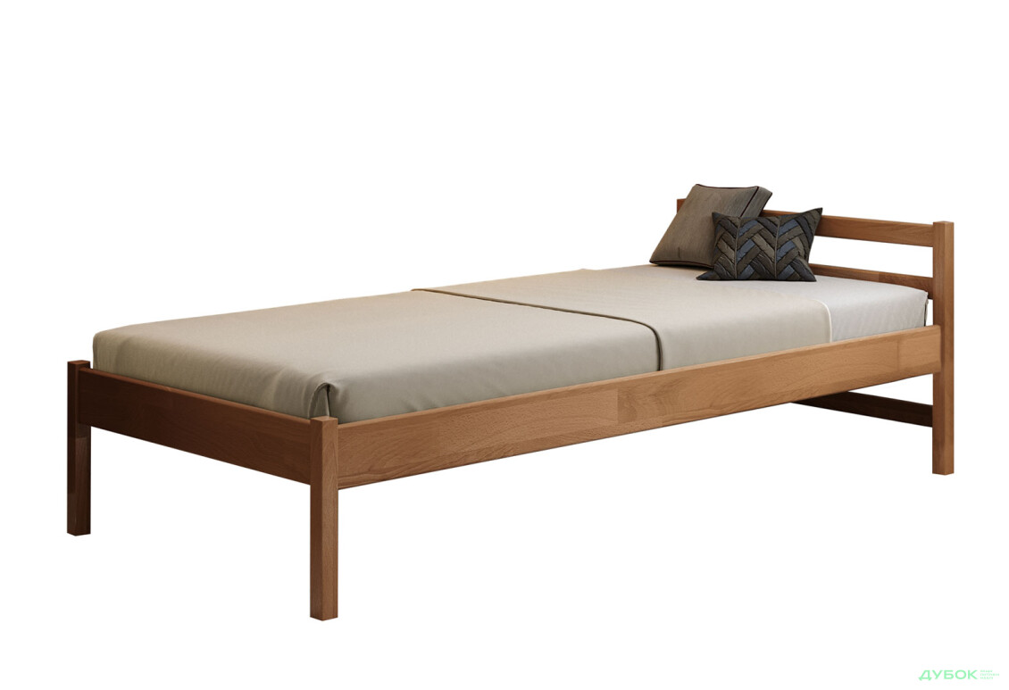 Ліжко Arbor Drev Соня сосна 90х200, горіх - Зображення 1 Зображення 1 - Ліжко Arbor Drev Соня сосна 90х200, горіх