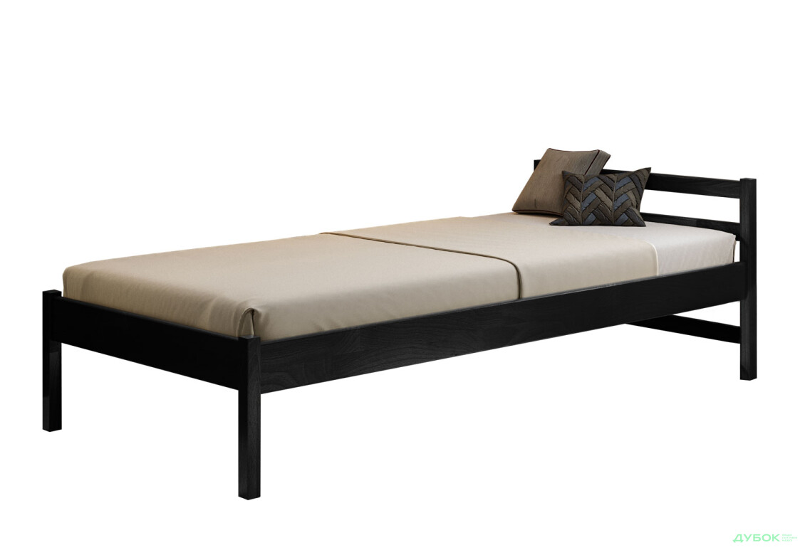 Ліжко Arbor Drev Соня бук 80х200, венге магія - Зображення 1 Зображення 1 - Ліжко Arbor Drev Соня бук 80х200, венге магія