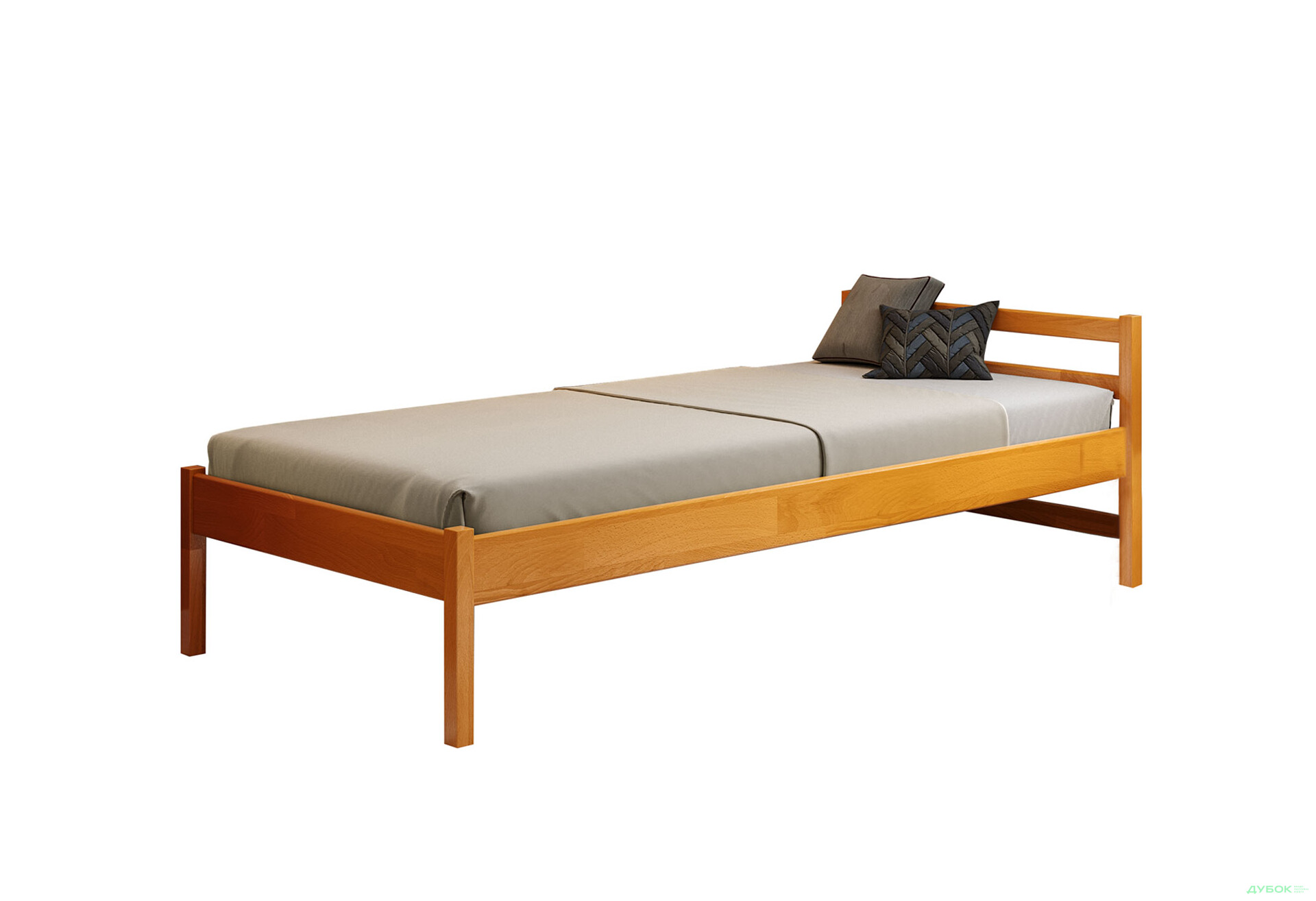 Ліжко Arbor Drev Соня бук 90х190, вільха - Зображення 1 Зображення 1 - Ліжко Arbor Drev Соня бук 90х190, вільха