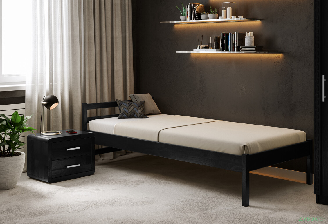 Изображение 2 - Кровать Arbor Drev Соня бук 90х200, венге магия