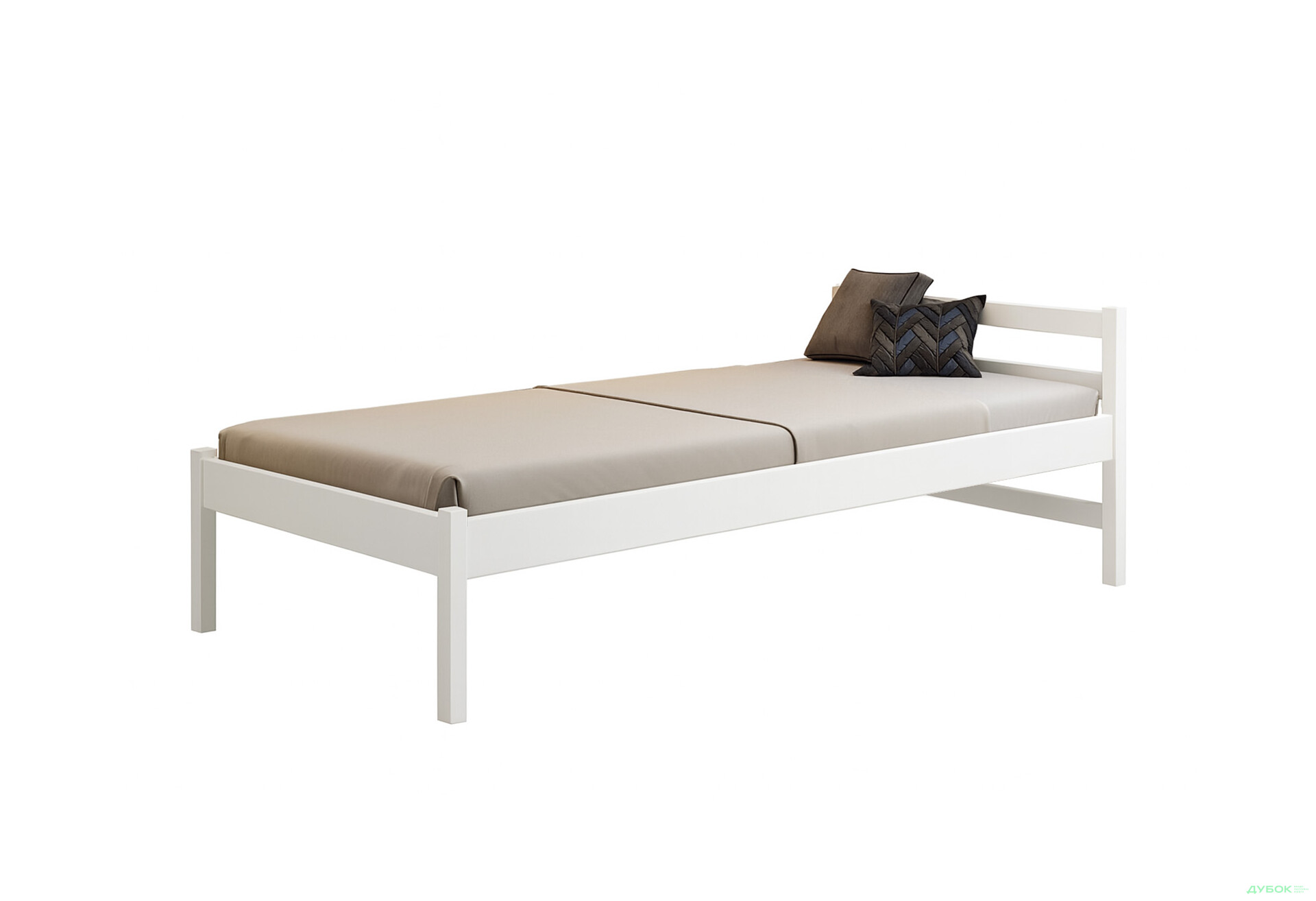 Изображение 1 - Кровать Arbor Drev Соня бук 80х190, белый