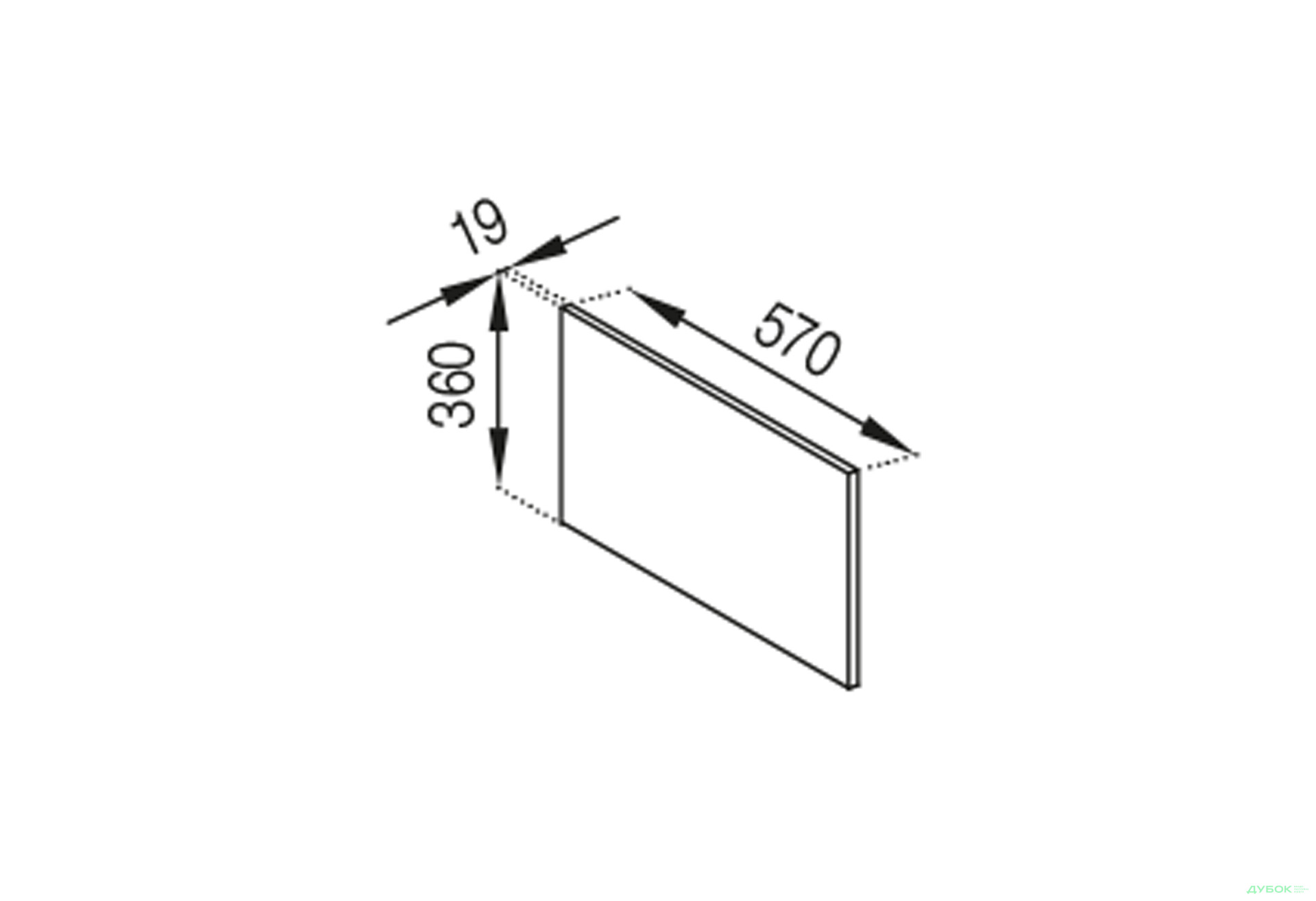 А панель (570) Тіна Світ Меблів - Зображення 1 Зображення 1 - А панель (570) Тіна Світ Меблів