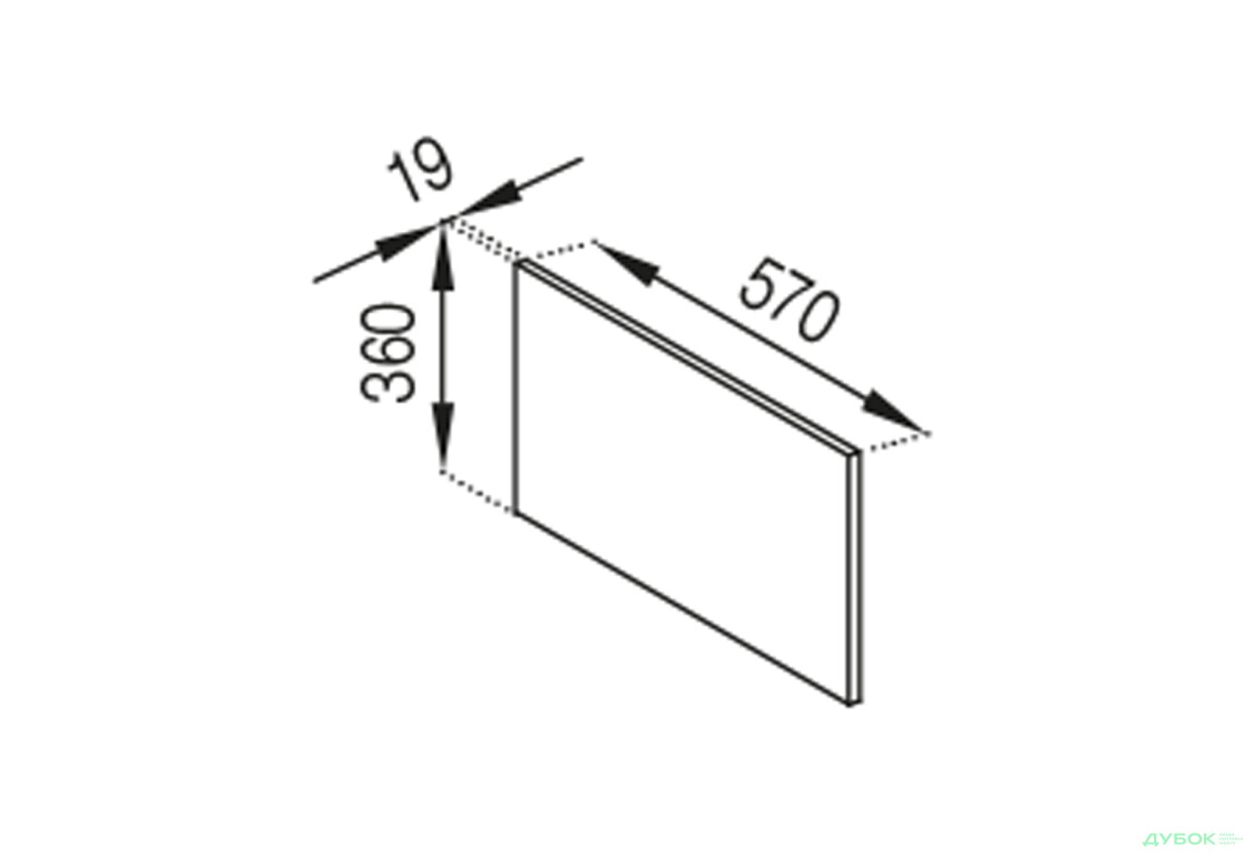 А панель (570) Тіна Світ Меблів - Зображення 1 Зображення 1 - А панель (570) Тіна Світ Меблів