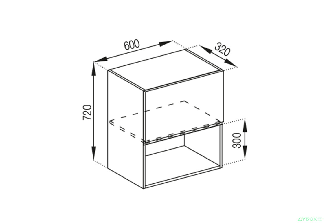 В 60 Б п/мікрохв. Тіна Світ Меблів - Зображення 1 Зображення 1 - В 60 Б п/мікрохв. Тіна Світ Меблів