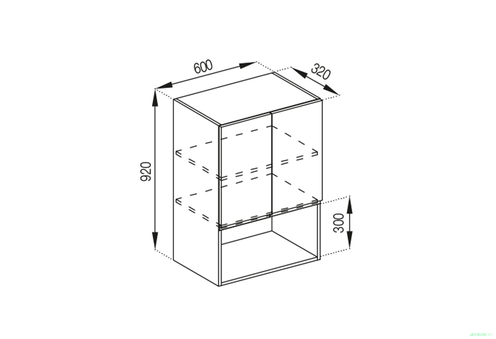В 60 2Д п/мікрохв. (920) Тіна Світ Меблів - Зображення 1 Зображення 1 - В 60 2Д п/мікрохв. (920) Тіна Світ Меблів