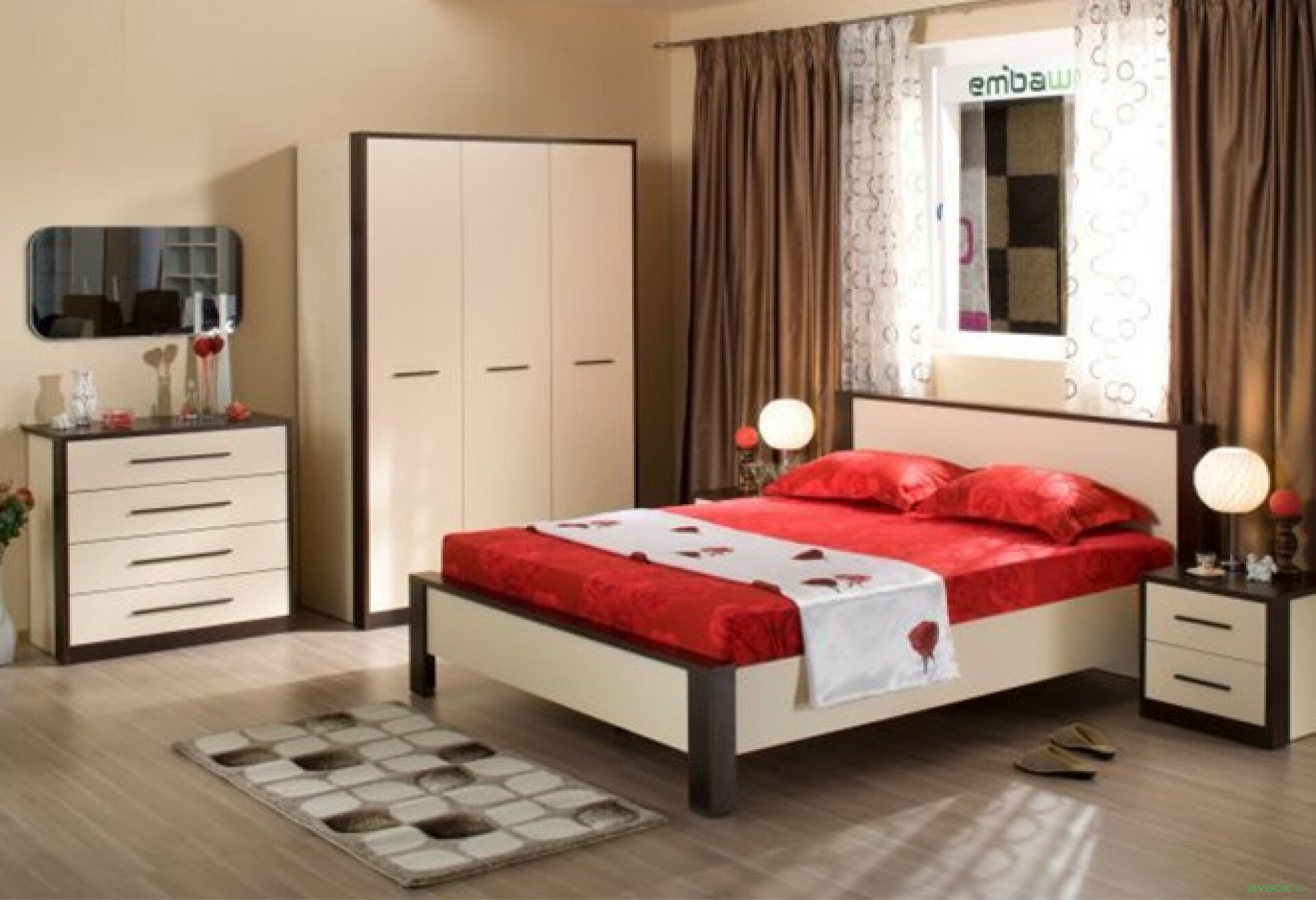 Фото 1 - Кровать 160 + ламели Рига Embawood
