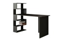 Стіл письмовий Moreli ST0024 142x60 см з боковими полицями зліва антрацит - Зображення 1 Зображення 1 - Стіл письмовий Moreli ST0024 142x60 см з боковими полицями зліва антрацит