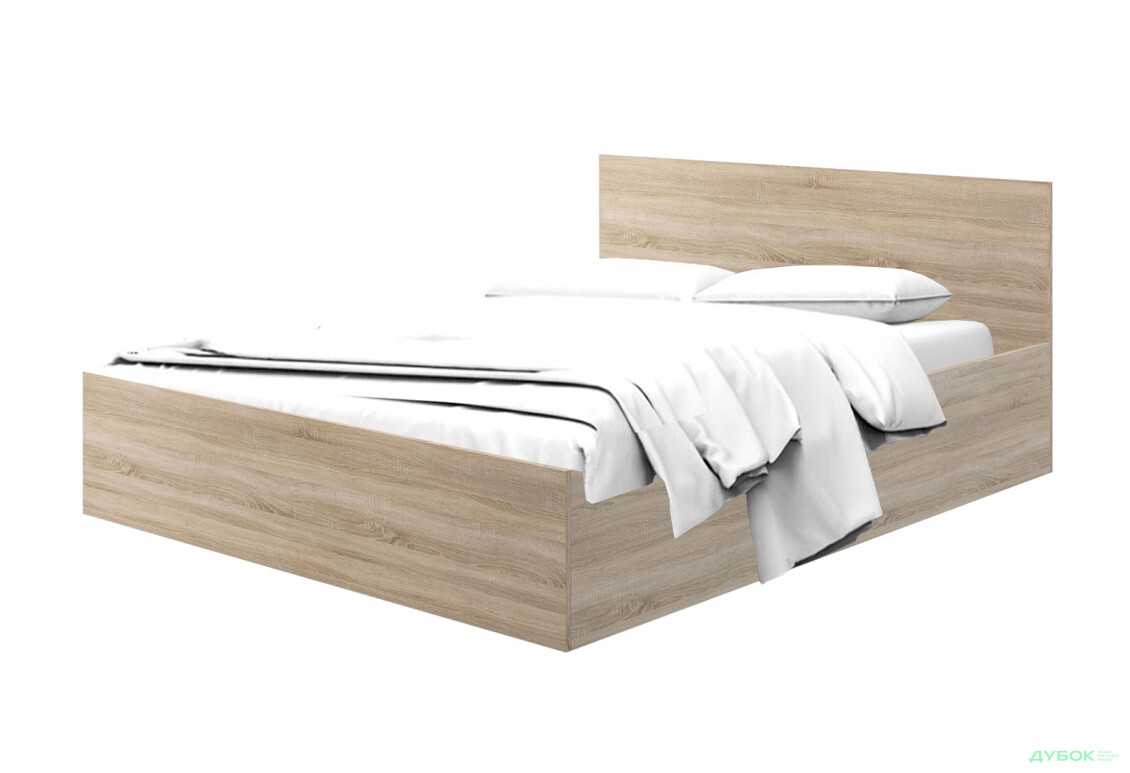 Кровать Киевский стандарт 160х200 см дуб сонома