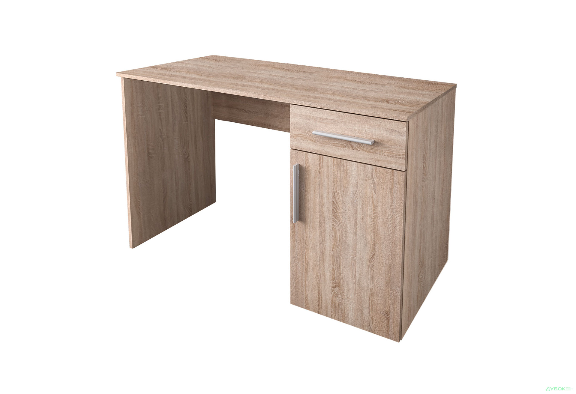 Стол письменный Moreli Фреш (ST0003) 120x50 см с ящиком и тумбой дуб сонома - Изображение 1 Изображение 1 - Стол письменный Moreli Фреш (ST0003) 120x50 см с ящиком и тумбой дуб сонома