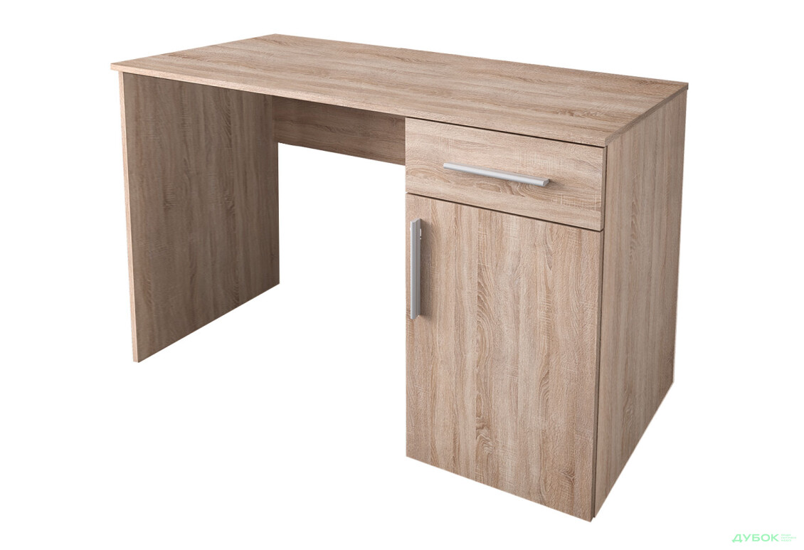 Стол письменный Moreli Фреш (ST0003) 120x50 см с ящиком и тумбой дуб сонома - Изображение 1 Изображение 1 - Стол письменный Moreli Фреш (ST0003) 120x50 см с ящиком и тумбой дуб сонома