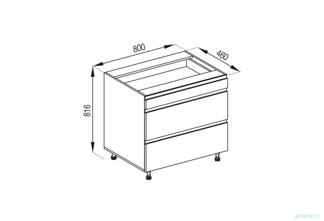 Н 80 3Ш (1+2) LUX Тіна Світ Меблів - Зображення 1 Зображення 1 - Н 80 3Ш (1+2) LUX Тіна Світ Меблів