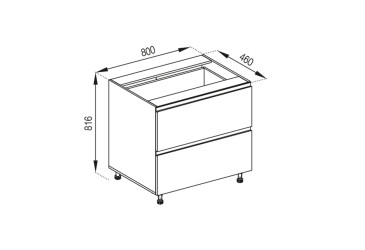 Н 80 Ш LUX Тина Svit Mebliv